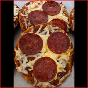 Pepperoni Pizza Bagels