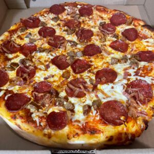 3 Topping Pizza & Wing Combo