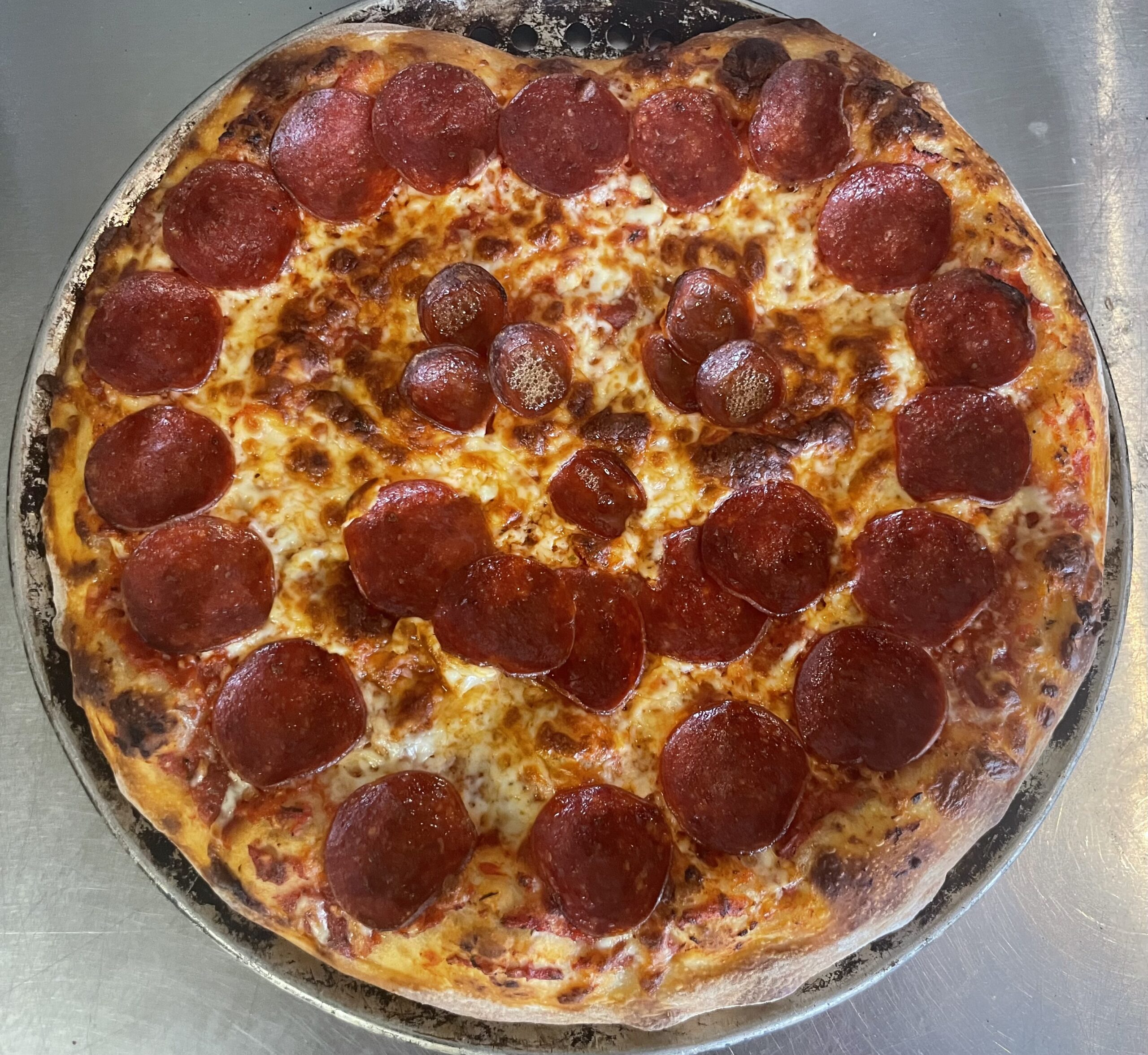 Jack O'Lantern Pepperoni Pizza